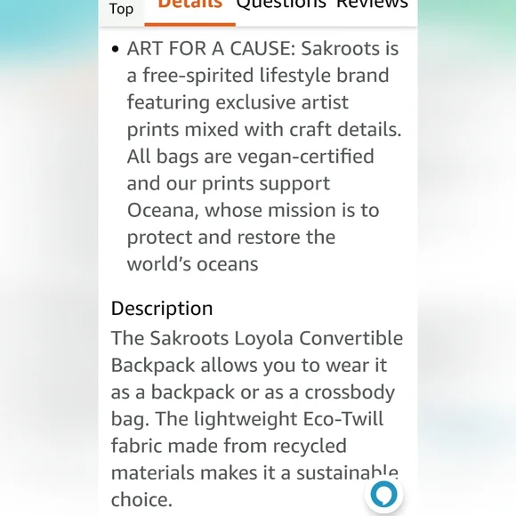 Sakroots Backpack - Picture 6 of 9